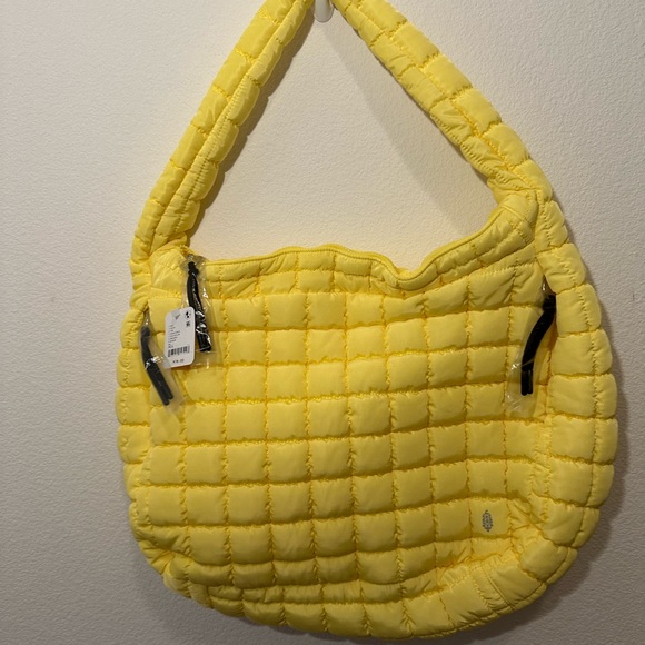 Free People Quilted Carryall Tote - Picture 1 of 4